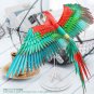 Piececool Scarlet Macaw With Stand 3D Metal Model Kits DIY Assemble Puzzle Jigsaw Toy