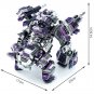 Microworld The Dark Stones DIY 3D Assemble Metal Model Kits Puzzle Jigsaw Toys D004