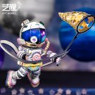MU Little Astronaut DIY 3D Metal Puzzle Assemble Model Kits Toys  YM-N138-B