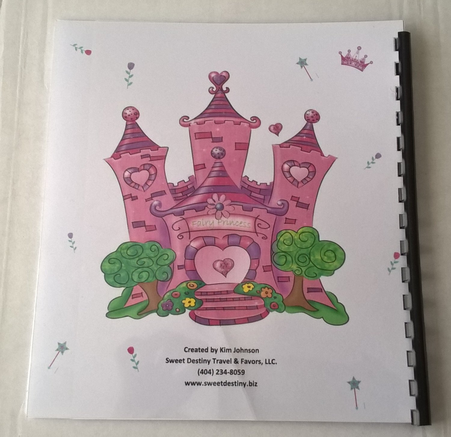 Baby Shower Girl Keepsake Book