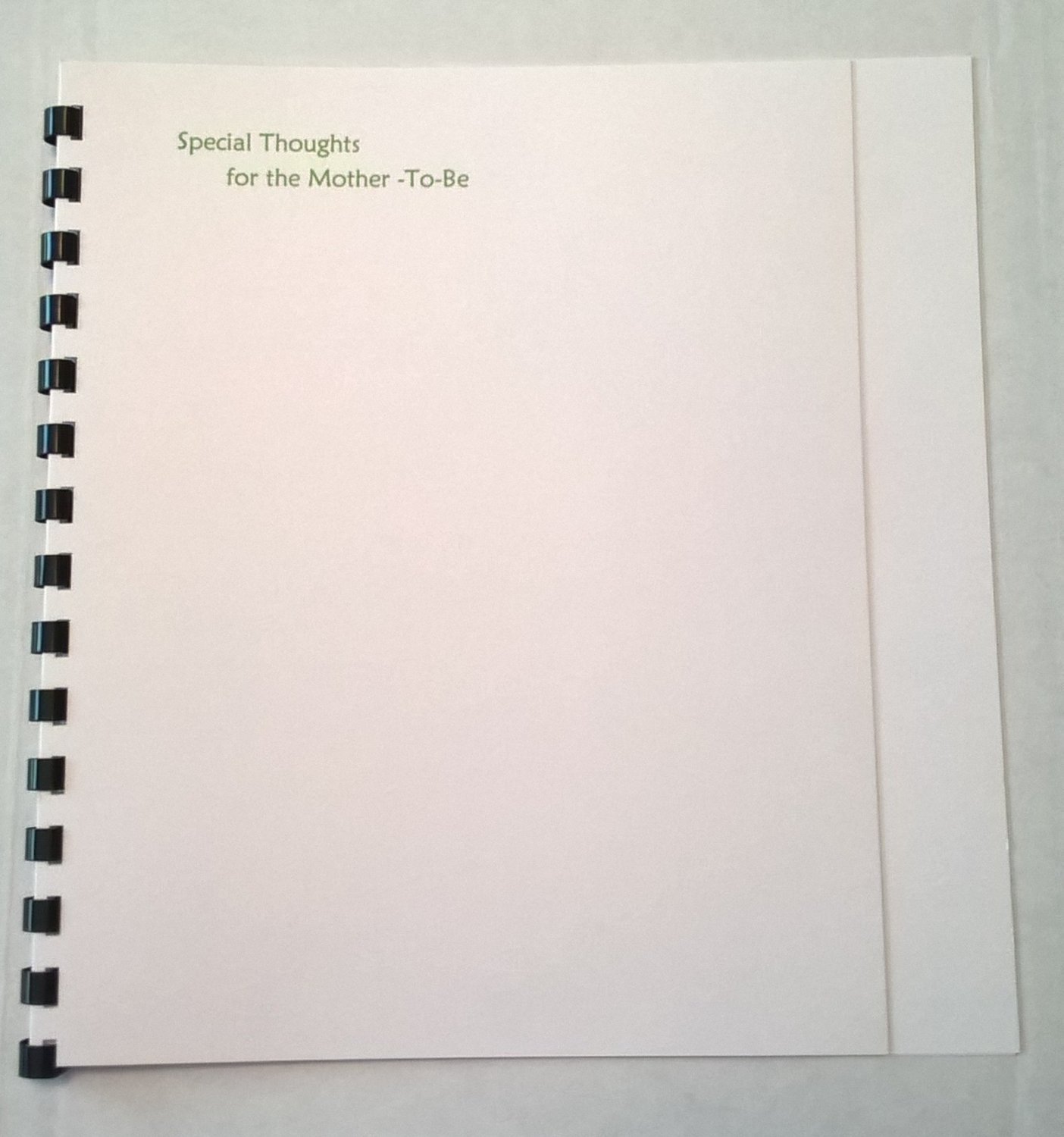 Baby Shower Boy Keepsake Book