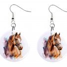 Earrings - Horse Buttons