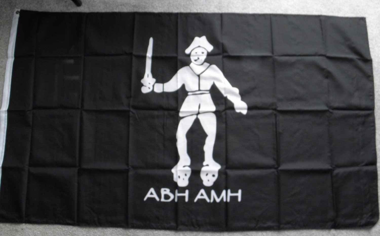 Bartholomew Roberts Caribbean Black Bart Pirate Polyester Flag 3 X 5 Feet