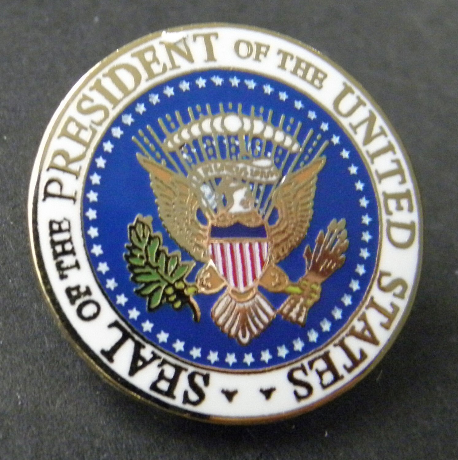 PRESIDENTIAL PRESIDENT SEAL UNITED STATES USA PATRIOTIC LAPEL PIN BADGE ...