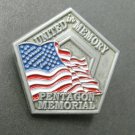 SEPTEMBER 11 PENTAGON MEMORIAL 911 UNITED STATES LAPEL PIN BADGE 1 INCH