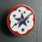 US ARMY WESTERN PACIFIC WWII LAPEL PIN BADGE 1 INCH