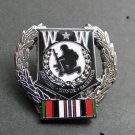 WOUNDED WARRIOR ENDURING FREEDOM VETERAN WREATH RIBBON LAPEL PIN 1.1 INCHES