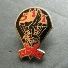 ARMY 517th PARACHUTE INFANTRY REGIMENT PIR LAPEL PIN BADGE 3/4 x 1 INCH