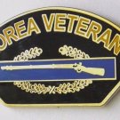 KOREA KOREAN WAR VETERAN CIB COMBAT INFANTRY LAPEL PIN BADGE 1 INCH