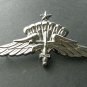 Air Force Paratrooper Large Senior Halo Jump Wings Pin Badge 3.5 x 1.75 inches