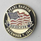 PEARL HARBOR DECEMBER 7 1941 USA HAWAII MEMORIAL LAPEL PIN BADGE 1 INCH