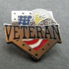 VETERAN EAGLE USA UNITED STATES LAPEL PIN BADGE 1 INCH
