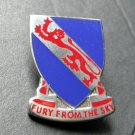 Army 508th Infantry Regiment Lapel Pin Badge Crest Red Devils 1 x 1.1 inches