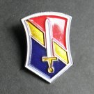 FIRST 1st FIELD FORCE VIETNAM US ARMY LAPEL PIN BADGE 3/4 x 1 INCH