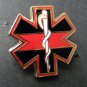 FIREFIGHTER FIRE FIGHTER EMT EMS PARAMEDIC HONOR LAPEL PIN 1 INCH