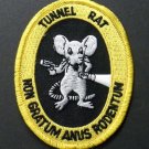 TUNNEL RAT VIETNAM VETERAN VET EMBROIDERED PATCH 3.1 INCHES