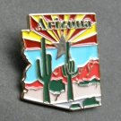 ARIZONA AZ USA STATE MAP LAPEL PIN BADGE 1 INCH