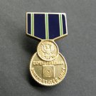 NAVY EXPERT RIFLEMAN MINI MEDAL LAPEL PIN BADGE 1.1 INCHES