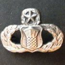 USAF US AIR FORCE TRAFFIC CONTROL MASTER MINI LAPEL PIN BADGE 7/8 INCHES