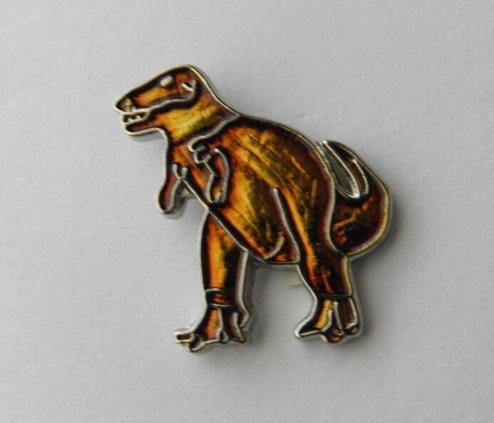 TYRANNOSAURUS, T REX, TREX, DINOSAUR LAPEL PIN BADGE 3/4 INCH