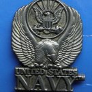 US NAVY USN PEWTER EAGLE LAPEL PIN BADGE 1.1 INCHES