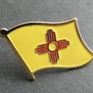 NEW MEXICO US STATE FLAG SINGLE LAPEL PIN BADGE 7/8 INCH