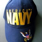 US NAVY USN VETERAN EMBROIDERED BASEBALL CAP HAT ADJUSTABLE STRAP