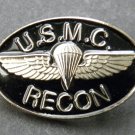 USMC MARINE CORPS US MARINES RECON PARATROOPER LAPEL PIN BADGE 1.2 INCHES