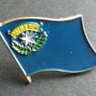 NEVADA US STATE FLAG SINGLE LAPEL PIN BADGE 7/8 INCH