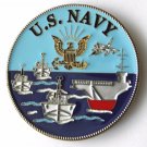 US NAVY USN SEA AIR LAND PATRIOTIC SERIES CHALLENGE COIN 1.6 INCHES NEW