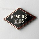 READING LINES RAILWAY PENNSYLVANIA RAILROAD PIN BADGE 3/4 inch