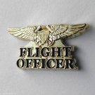 USN NAVY FLIGHT OFFICER WINGS LAPEL PIN BADGE 1.25 INCHES
