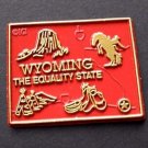 WYOMING THE EQUALITY US STATE FLEXIBLE MAGNET 2 inches