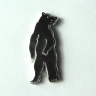 BLACK BEAR ANIMAL WILDLIFE STANDING LAPEL PIN BADGE 3/4 INCH