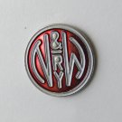 NORFOLK & WESTERN RAILWAY N&S RAILROAD LOGO PIN BADGE