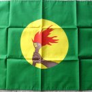 ZAIRE  POLYESTER INTERNATIONAL COUNTRY FLAG 3 X 5 FEET