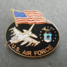 USAF US Air Force Services USA Flag Large Lapel Pin Badge 1.25 inches
