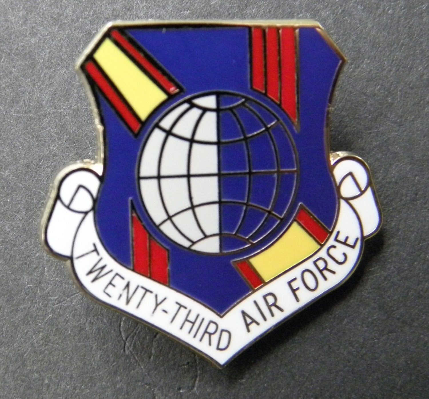 USAF 23RD AIR FORCE SPECIAL OPERATIONS LAPEL PIN BADGE 1 INCH