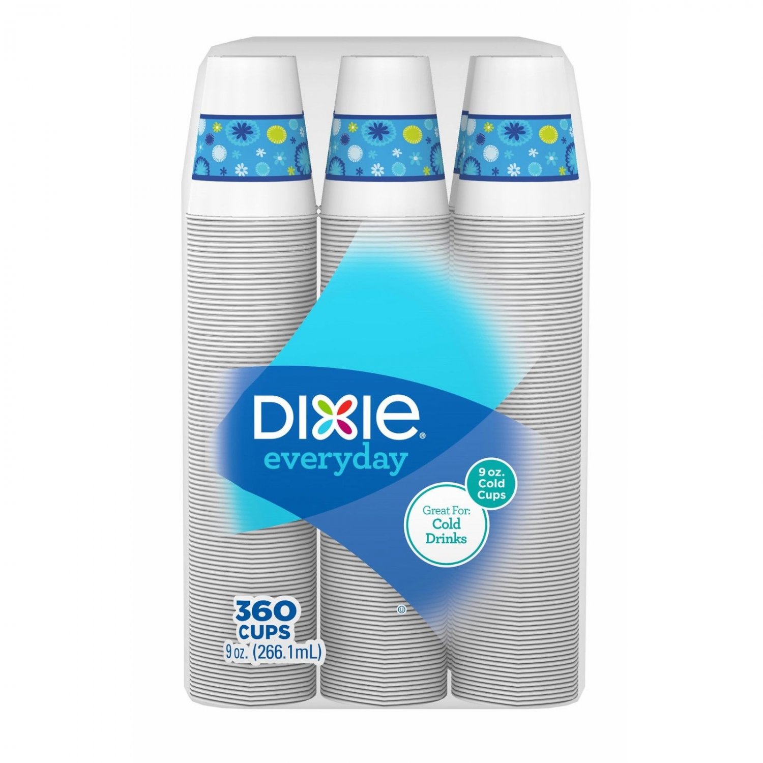 Dixie Cold Paper Cups, 9 oz.(360 ct.) NEW