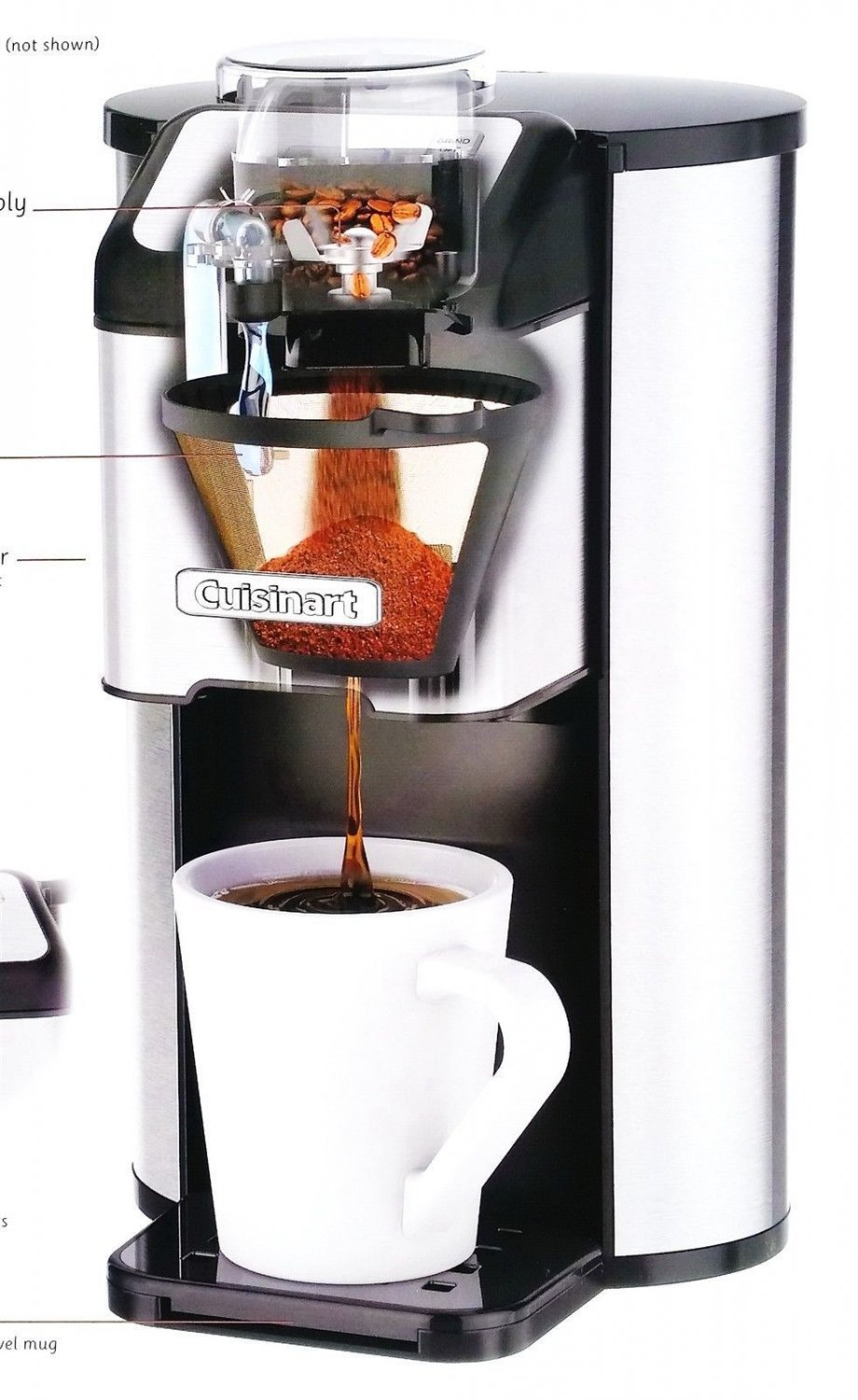 Cuisinart Single Cup Coffee Grind & Brew BRAND NEW