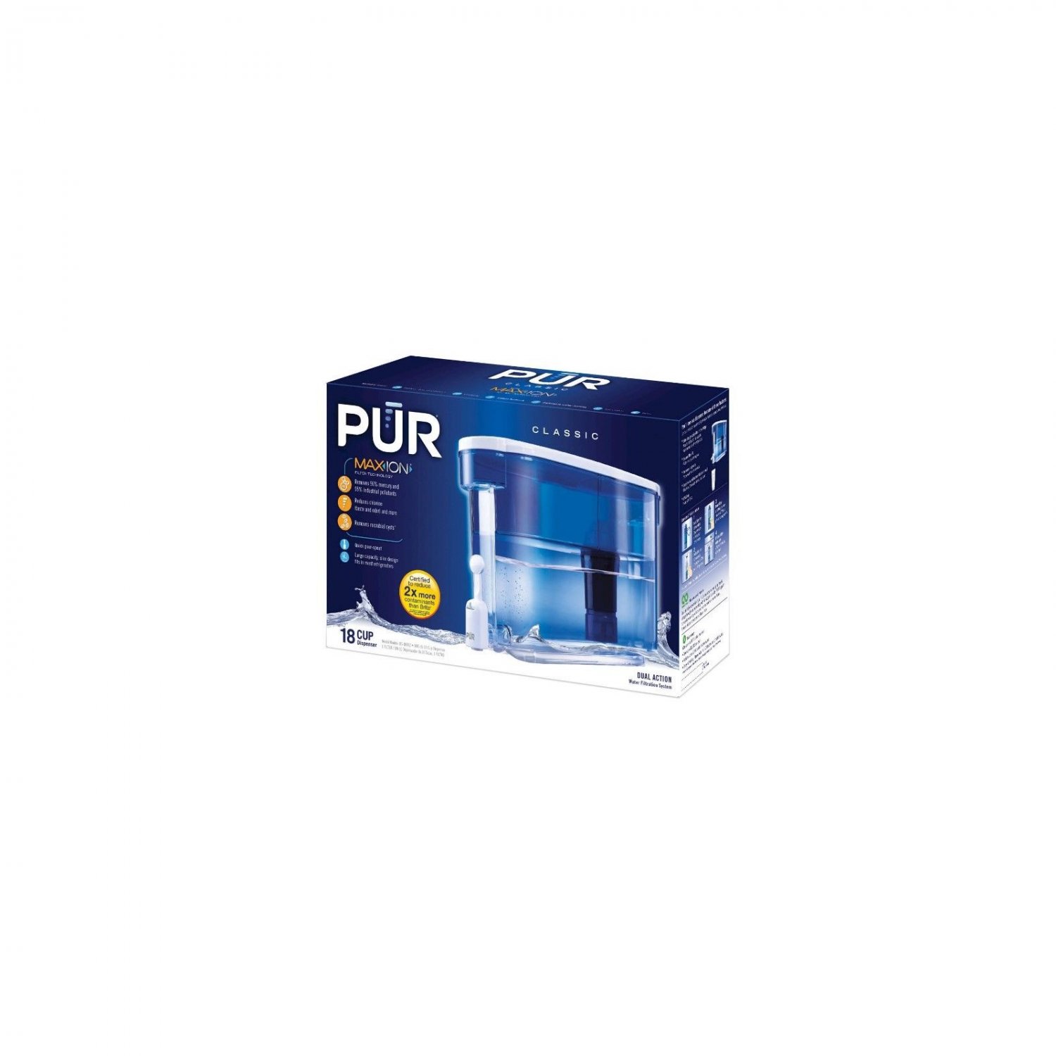 PUR Classic 18 Cup Water Dispenser BRAND NEW