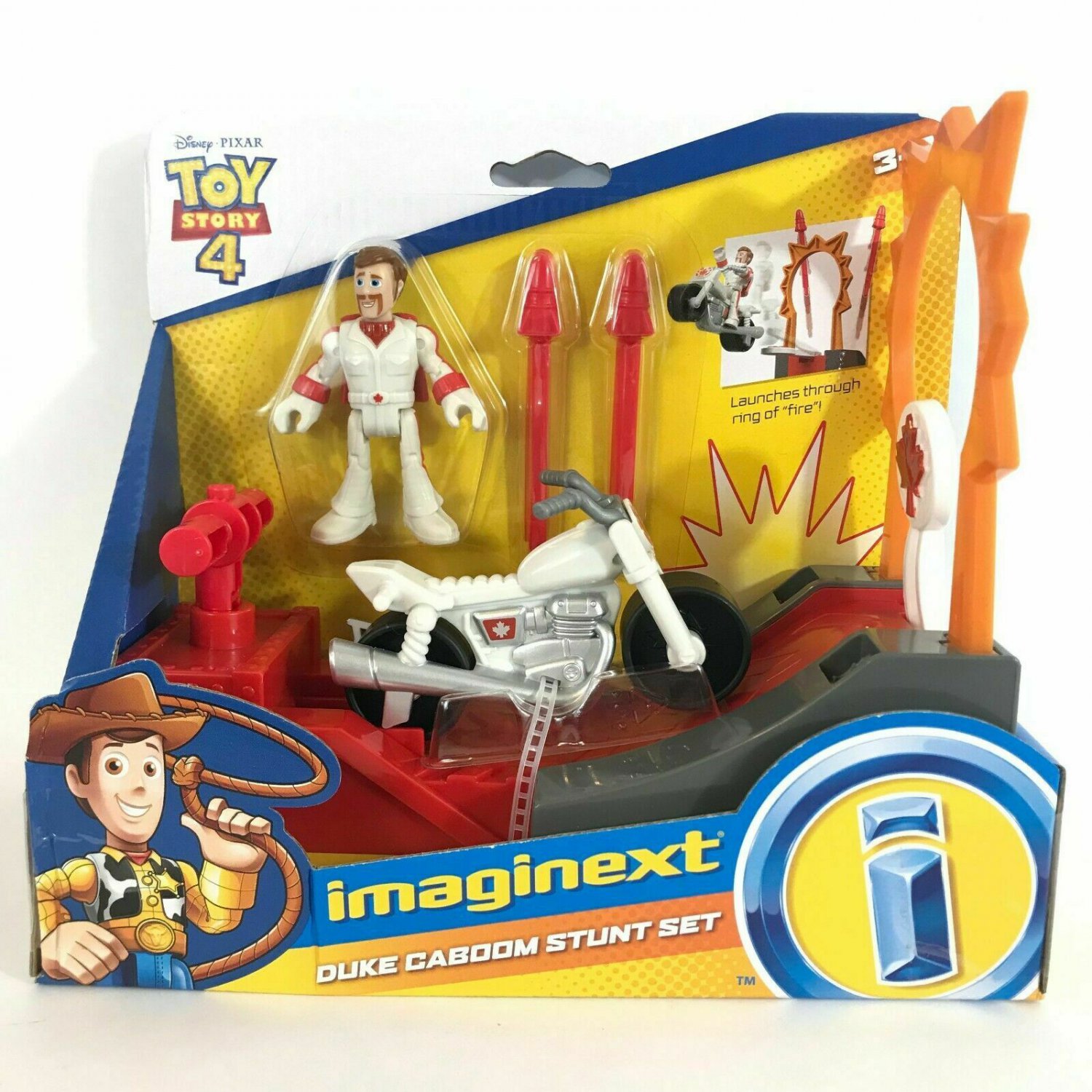 toy story signature collection duke caboom stunt set