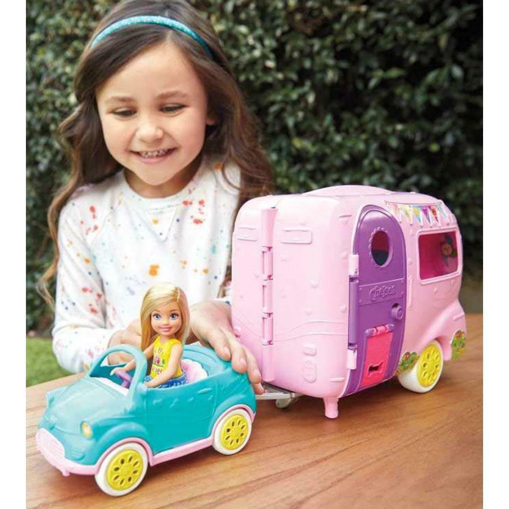 barbie chelsea fire truck playset