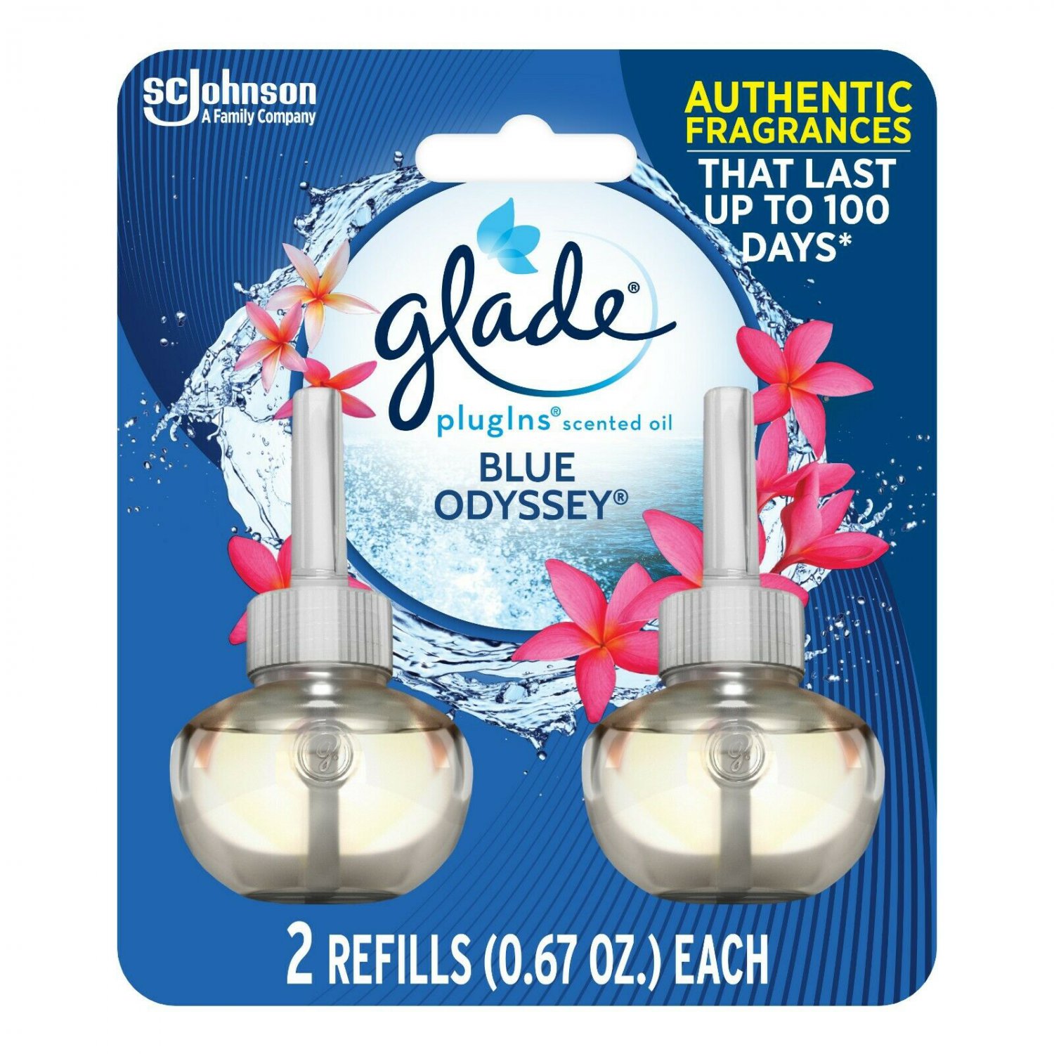 Glade PlugIns Refill 2ct Refills, Or 1 Refill w/ Warmer VARIETY OF