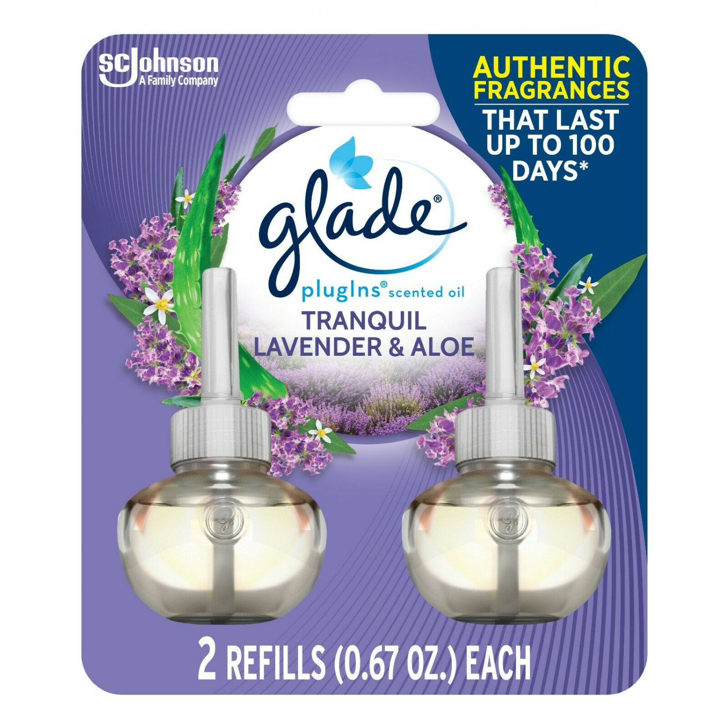 Glade PlugIns Refill 2ct Refills, Or 1 Refill w/ Warmer VARIETY OF