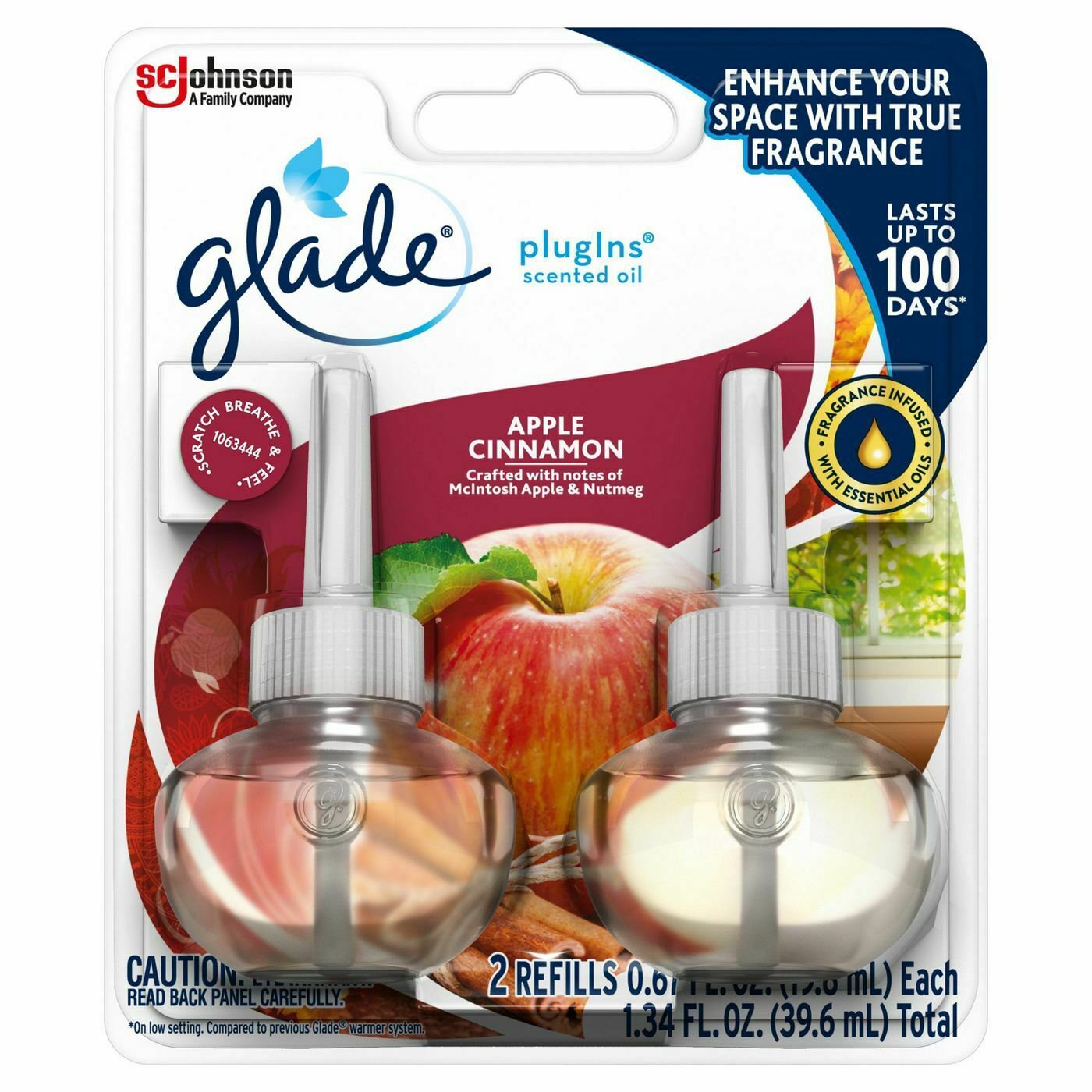 Glade PlugIns Refill 2ct Refills, Or 1 Refill w/ Warmer VARIETY OF