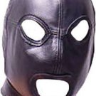 Real leather turtle mask leder hood gimp cuir mask slave kink Halloween Fetish