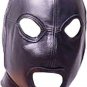 Real leather turtle mask leder hood gimp cuir mask slave kink Halloween Fetish