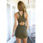 Women Summer Sexy Slim Sleeveless Package Hip Bodycon Amazing Mini Dress ITC882.
