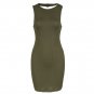 Women Summer Sexy Slim Sleeveless Package Hip Bodycon Amazing Mini Dress ITC882.
